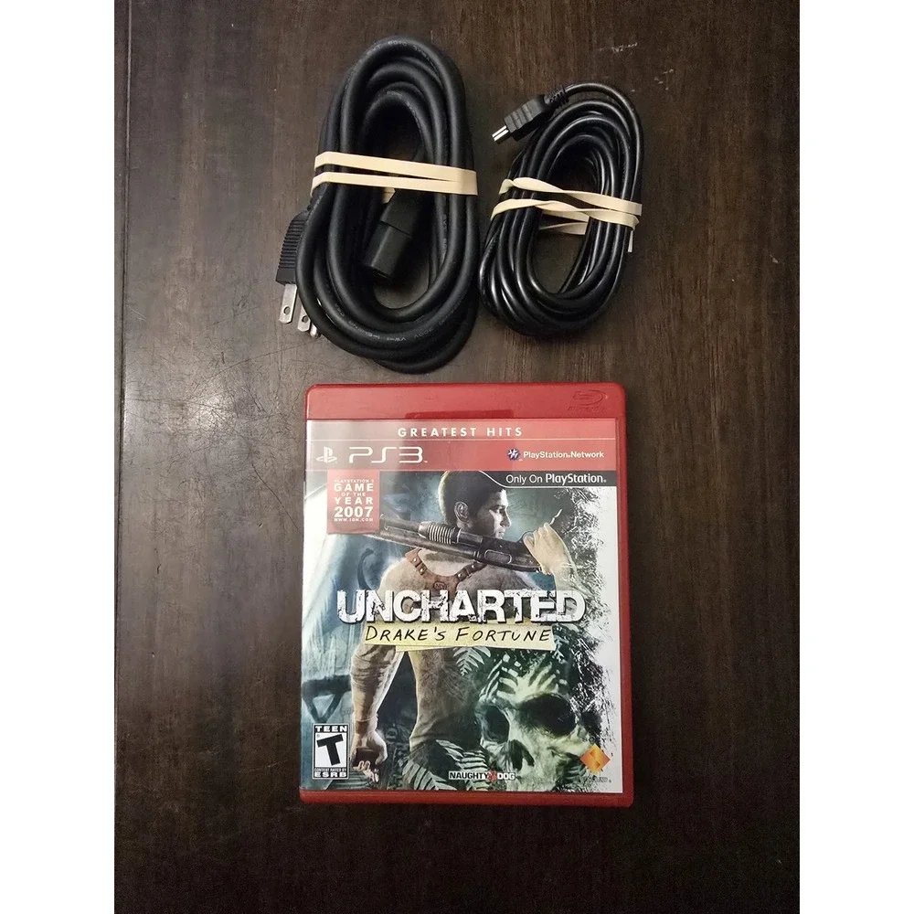 Sony PlayStation 3 PS3 Bundle Two Controllers And One Game